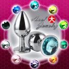 激情玩伴 寶石後庭栓(大號)/65